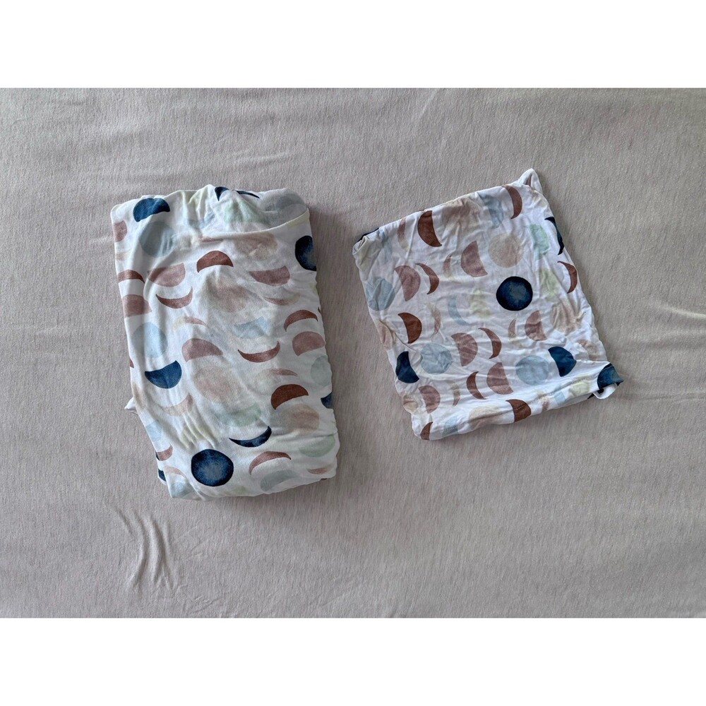 Little Sleepies Luna Neutral crib sheet